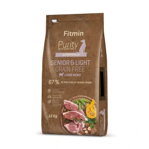 Fitmin dog Purity GF Senior&Light Lamb - 12 kg