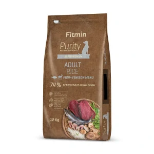 Fitmin dog Purity Rice Adult Fish&Venison - 12 kg