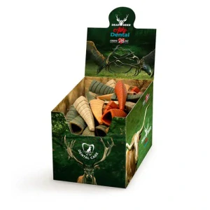 COBBYS PET AIKO Dental DEAR DEER kravský roh L 17cm/135g dentálna pochúťka pre psov s kolagénom