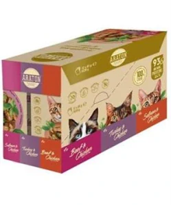 ARATON cat adult VRECKO wet set 12 x 85 g