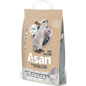 Podestelka ASAN hlodavca Pet Silver 10 L (2 kg)