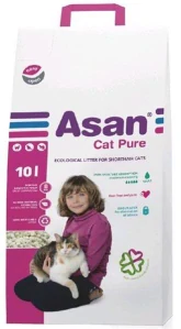 Podestelka ASAN Pure pre mačky a fretky 10 L (2 kg)