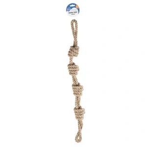 DUVO+ Dvojité lano so 4 uzlami na ťahanie 74cm