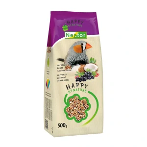 NESTOR HAPPY krmivo pre exoty s ovocím a kokosom 500g