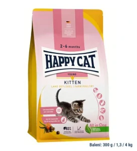 Happy cat Young Kitten Land Geflügel / Hydina 4 kg