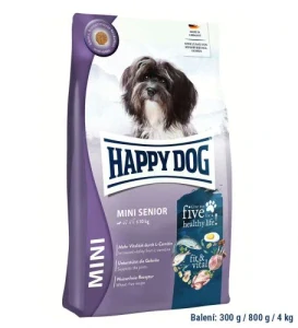 HAPPY DOG FIT&VITAL MINI SENIOR 4KG