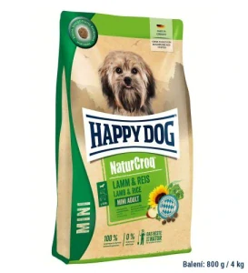 HAPPY DOG NATURCROQ MINI LAMM&REIS 4kg
