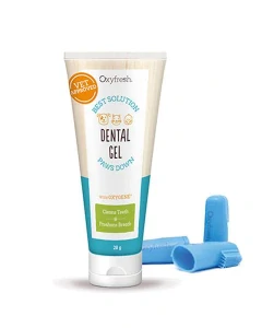 iM3 Oxyfresh dentálny gel a prstový zubný kefka (sada) 28 g