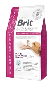 Brit Veterinary Diets GF pes Hypoallergenic Hydrolyzed 2 kg