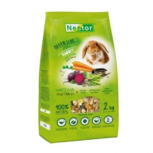 NESTOR GREEN LINE Rabbit 2kg prémiové krmivo pre králiky