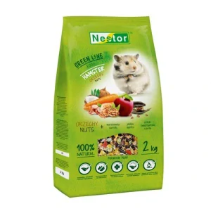 NESTOR GREEN LINE Hamster 2kg prémiové krmivo pre škrečky