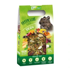 NESTOR GREEN LINE Degu 1500ml/460g prémiové krmivo pre degu