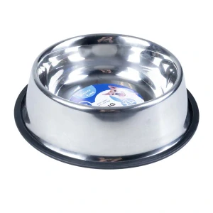 DUVO+ Nerezová miska pre psov s protišmykovou gumou XL 1880ml 29cm
