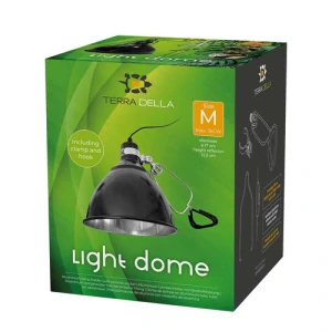 TERRA DELLA Light Dome Hliníkové tienidlo na výhrevnú lampu s keramickou objímkou M 17x17x13,5cm