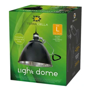 TERRA DELLA Light Dome Hliníkové tienidlo na výhrevnú lampu s keramickou objímkou L 22x22x16,3cm