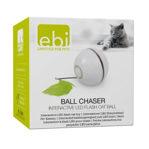 EBI Elektronická hračka pre mačky Ball chaser 6,4x6,4x6,4cm