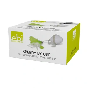 EBI Elektronická hračka pre mačky Speedy mouse 13,5x12,5x6,8cm