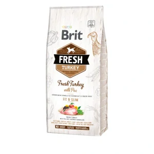 Brit Fresh Turkey with Pea Adult Fit & Slim 12 kg