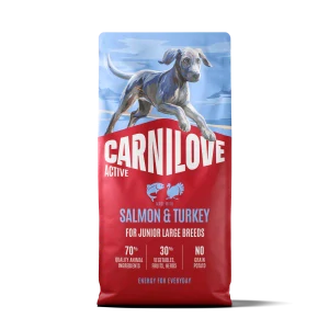 Carnilove Active Dog Salmon & Turkey for Junior L 12 kg