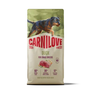 Carnilove True Fresh Dog Duck for Adult Small 12 kg