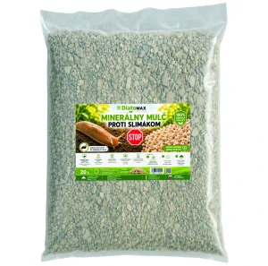 DIATOMAX™ – minerálny diatomický mulč proti slimákom (20 L)