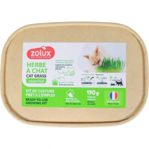 ZOLUX Tráva pre mačky na pestovanie 190g