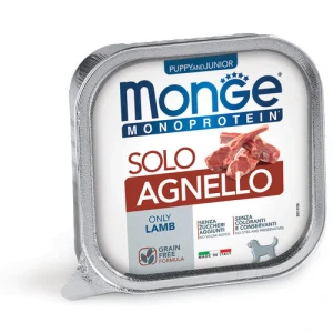 MONGE Monoprotein Puppy and junior Lamb 150g paštéta pre šteňatá čisto jahňacie