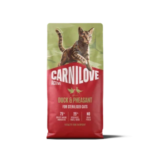 Carnilove Active Cat Duck & Pheasant for Sterilised Adult 6 kg