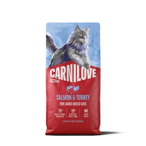 Carnilove Active Cat Salmon & Turkey for Adult Large 6 kg