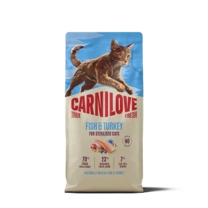 Carnilove True Fresh Cat Fish & Turkey for Sterilised Adult 6 kg