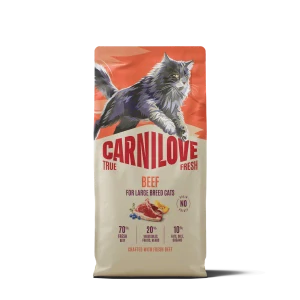 Carnilove True Fresh Cat Beef for Adult Large 6 kg