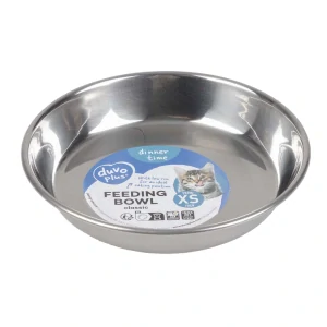 Strieborné kŕmidlo pre mačky XS 200ml 13cm