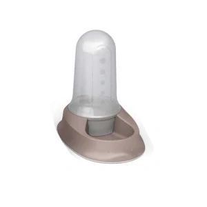 STEFANPLAST Chic bowl light dove grey 3,5 l krmítko/napájačka 2in1