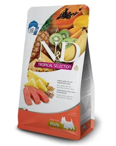 Farmina N&D dog TROPICAL SELECTION (AG) adult mini, salmon 1,5 kg
