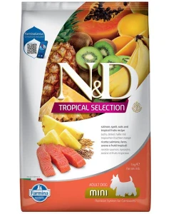 Farmina N&D dog TROPICAL SELECTION (AG) adult mini, salmon 5 kg