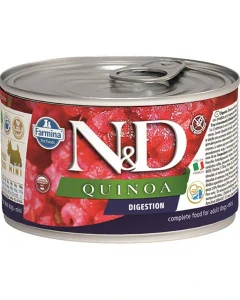 Farmina N&D dog QUINOA digestion mini konzerva 140 g