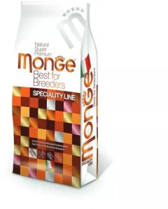 MONGE Best for Breeders Speciality Line Puppy & Junior 15 kg monoproteínové granule s pstruhom, ryžou a zemiakmi pre šteňatá