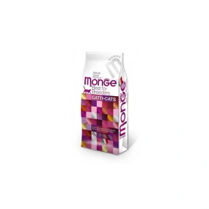 MONGE Best for Breeders Cat Hairball 10 kg granule s kuracím mäsom proti tvorbe bezoárov pre dospelé mačky