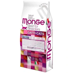 MONGE Best for Breeders Cat Sterilised 10 kg granule s kuracím mäsom pre sterilizované mačky