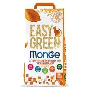 MONGE Easy Green 100% 10 l / 3,8kg kukuričná hrudkujúca podstielka pre mačky