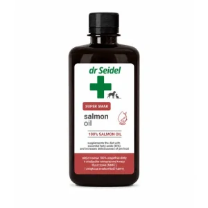 Dr Seidel 100% Salmon Oil 250ml lososový olej pre psa a mačku na srsť a apetít