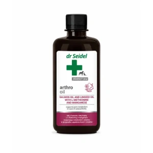 Dr Seidel Arthro Oil 250ml olej na podporu kĺbov pri osteoartróze pre psov a mačky