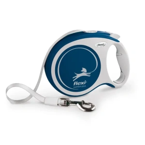 flexi Comfort Plus L samonavíjacie páskové vodítko 8 m do 50 kg modré