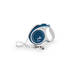 flexi Comfort Plus XS samonavíjacie páskové vodítko 3 m do 12 kg modré