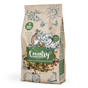 COUNTRY kompletné krmivo pre činčily a degu 850g