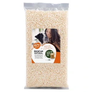 DUVOPLUS Rice’Up Natural puffovaná ryža so zeleninou pre psov 800g