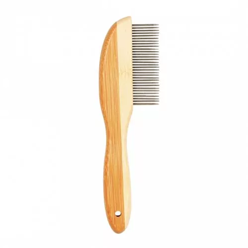 DUVO+ Hrebeň vyčesávač z bambusu - 21 zubov 21cm