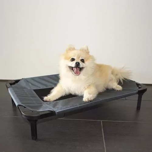 DUVO+ Relaxačné ležadlo pre psov 73,5x50x14cm sivé