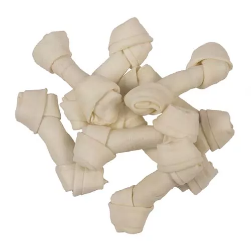 DUVO+ BONES! Viazaná byvolia kosť biela 13cm/8ks