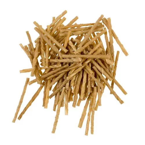 DUVO+ BONES! Točené byvolie tyčinky 12,5cm - 9/10mm 100ks